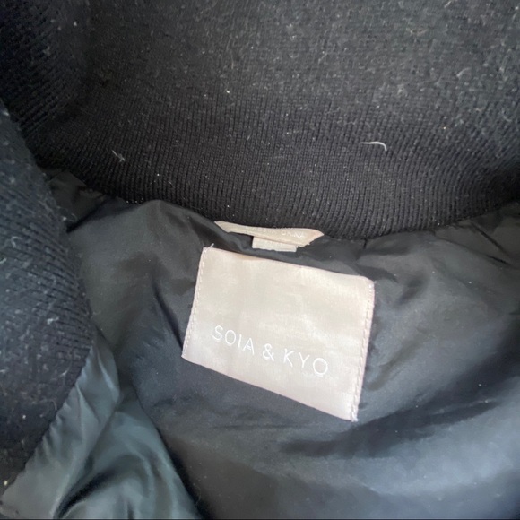Soia & Kyo Black Puffer Jacket - Picture 2 of 11
